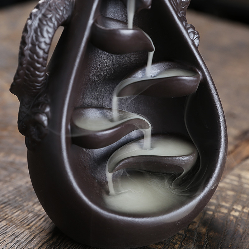 Vexmoor Incense Tower — Dragon Backflow Burner
