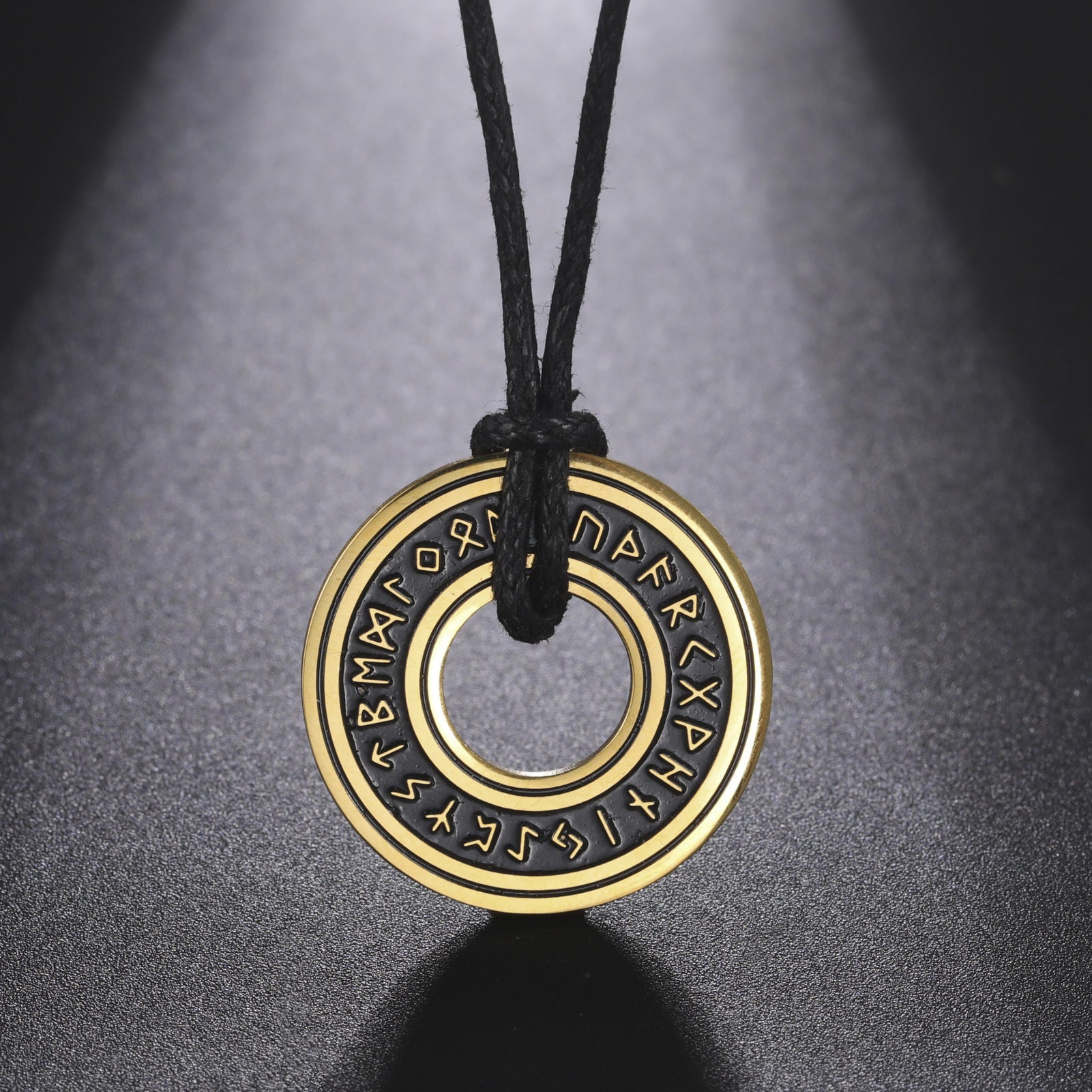 Oathring of Asgard — Norse Rune Pendant