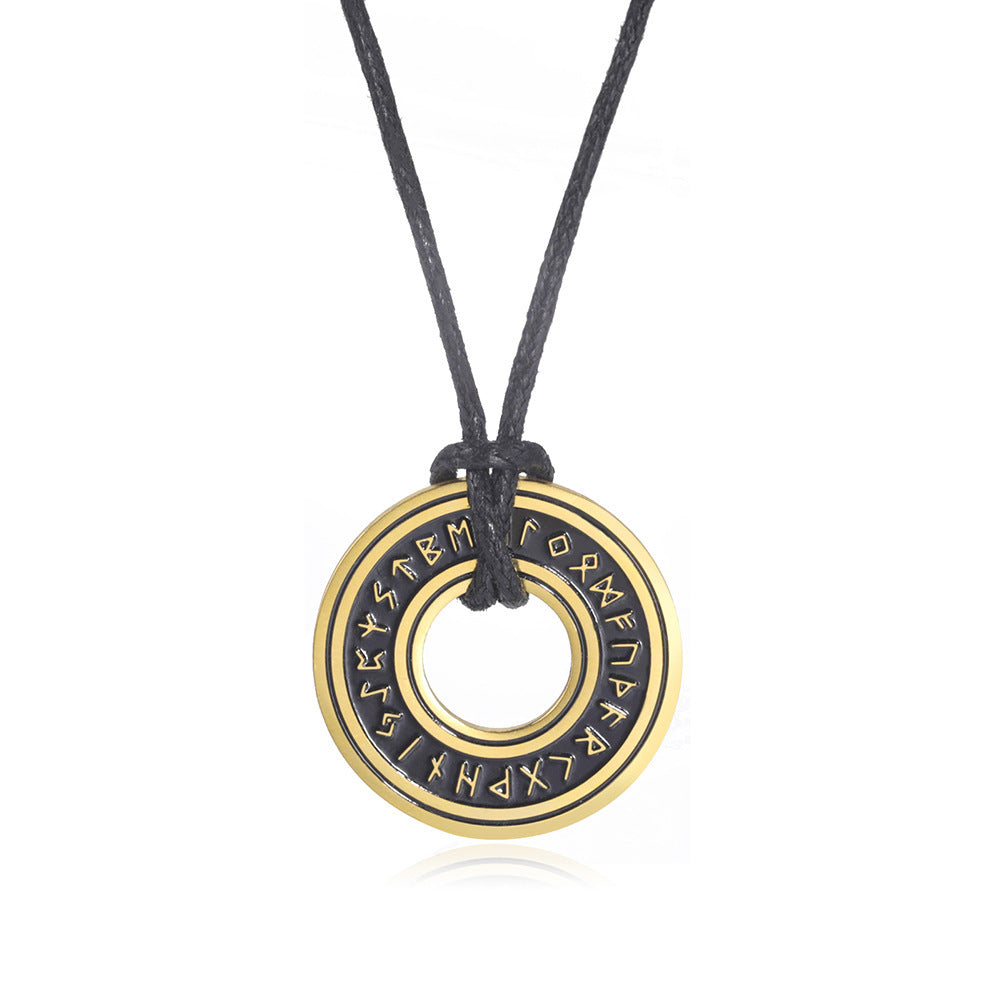 Oathring of Asgard — Norse Rune Pendant