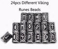 Skaldbraid Beard Beads — Viking Rune Set