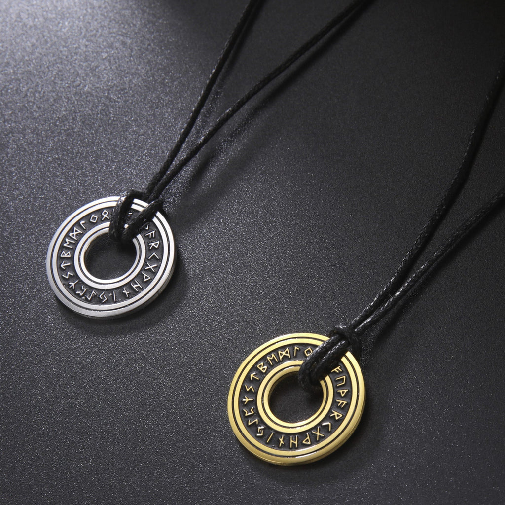 Oathring of Asgard — Norse Rune Pendant
