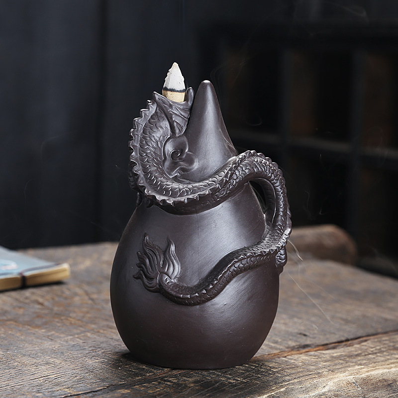 Vexmoor Incense Tower — Dragon Backflow Burner