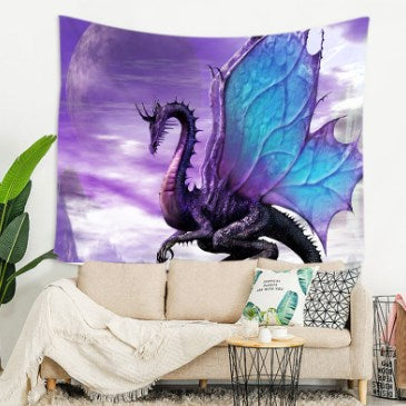 Stormwing Dragon Wall Tapestry